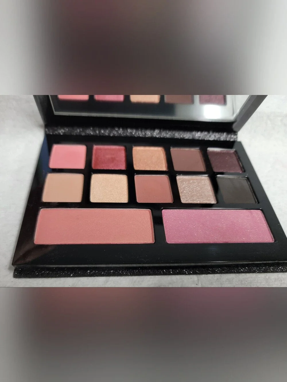 NWOB-Lancôme Eye Shadow & Blush Palette Glam-(will include a couple new brushes)